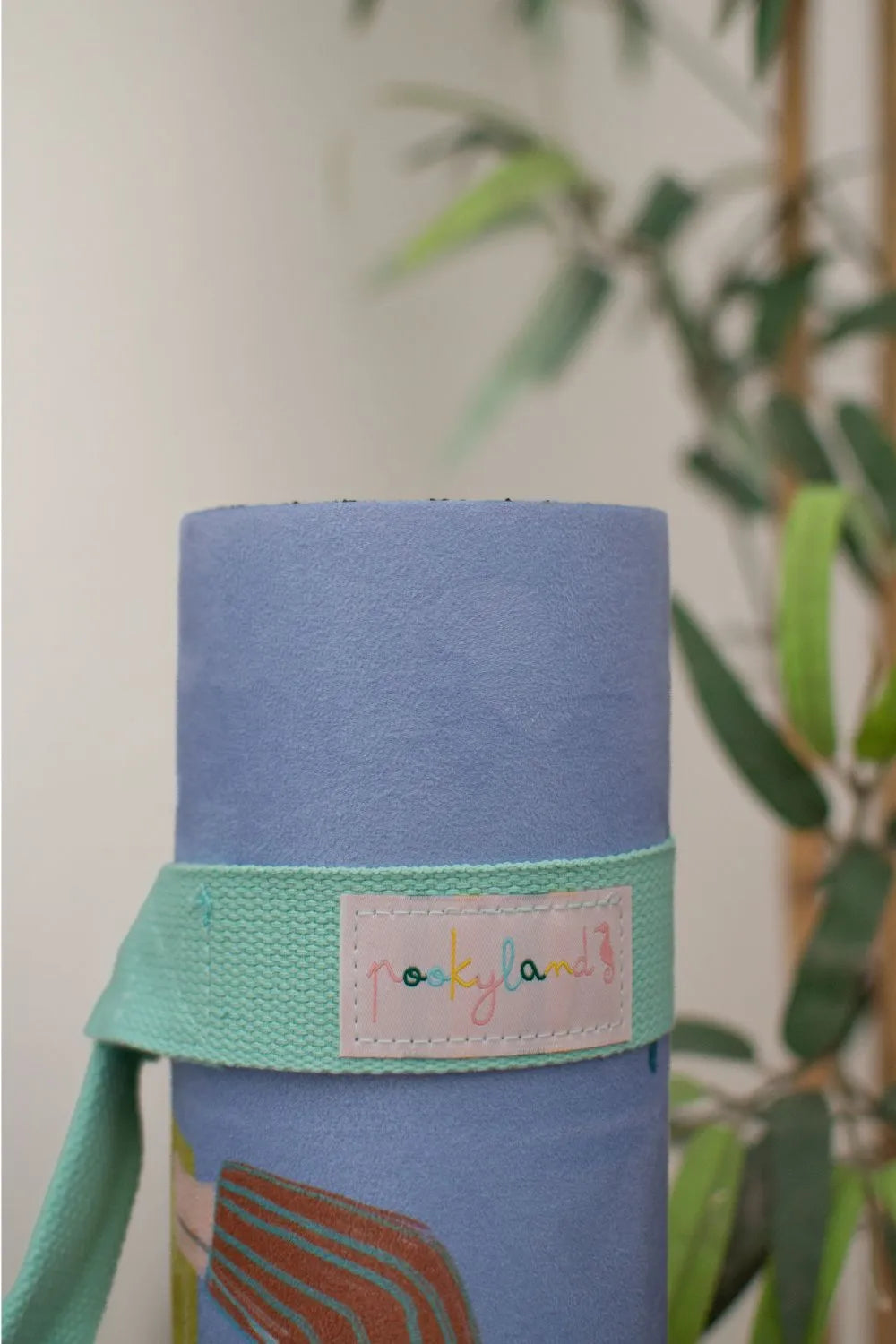 Pookyland Animal Adventure Kids Yoga Mat