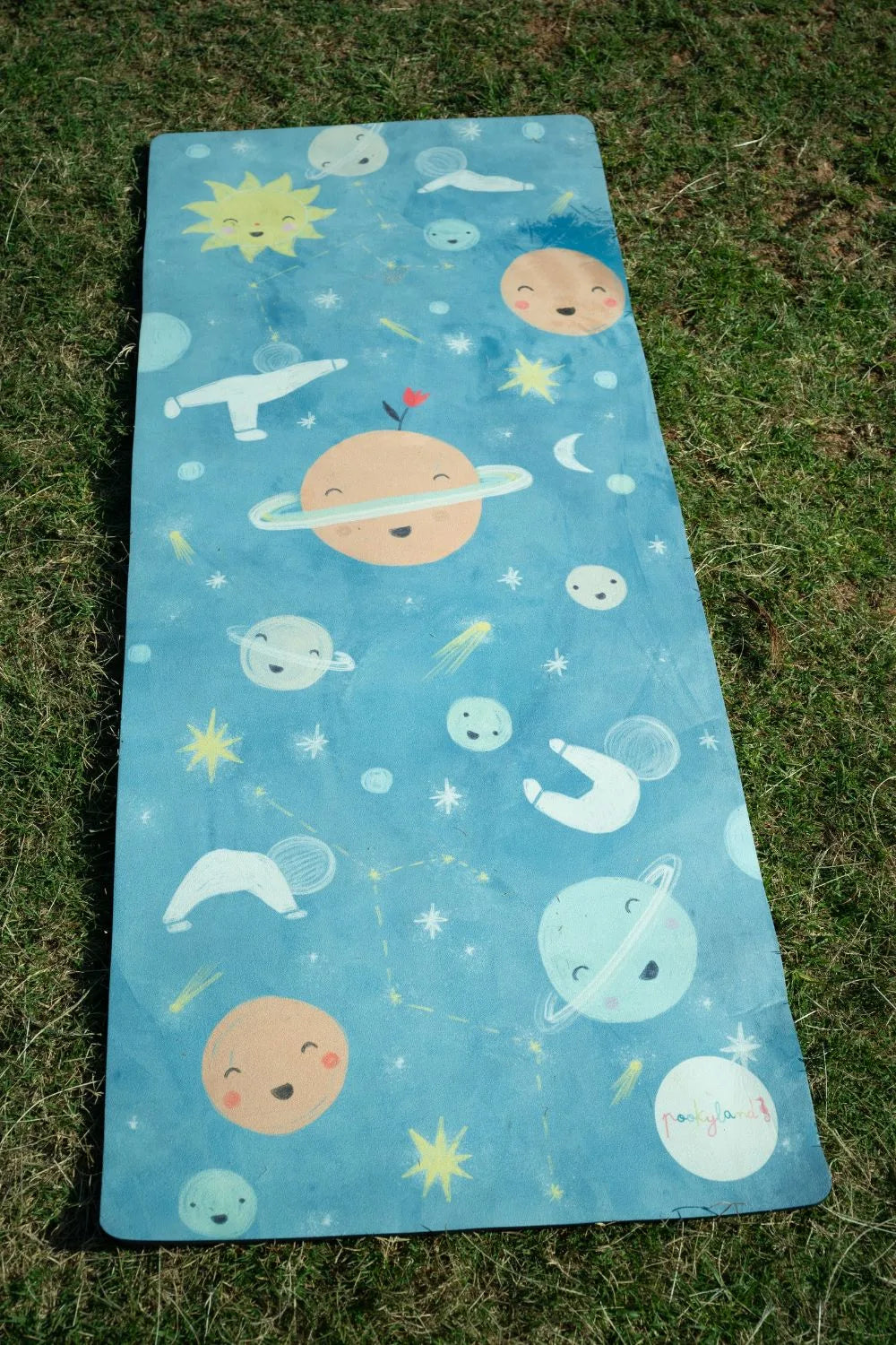 Pookyland Cosmic Journey Kids Yoga Mat