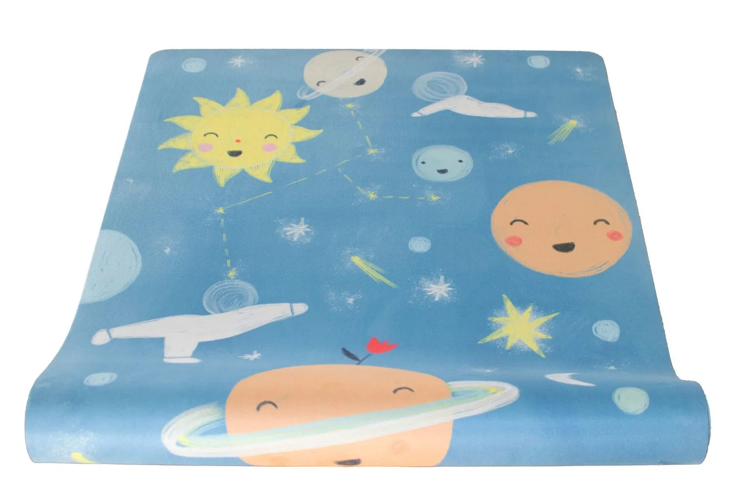 Pookyland Cosmic Journey Kids Yoga Mat