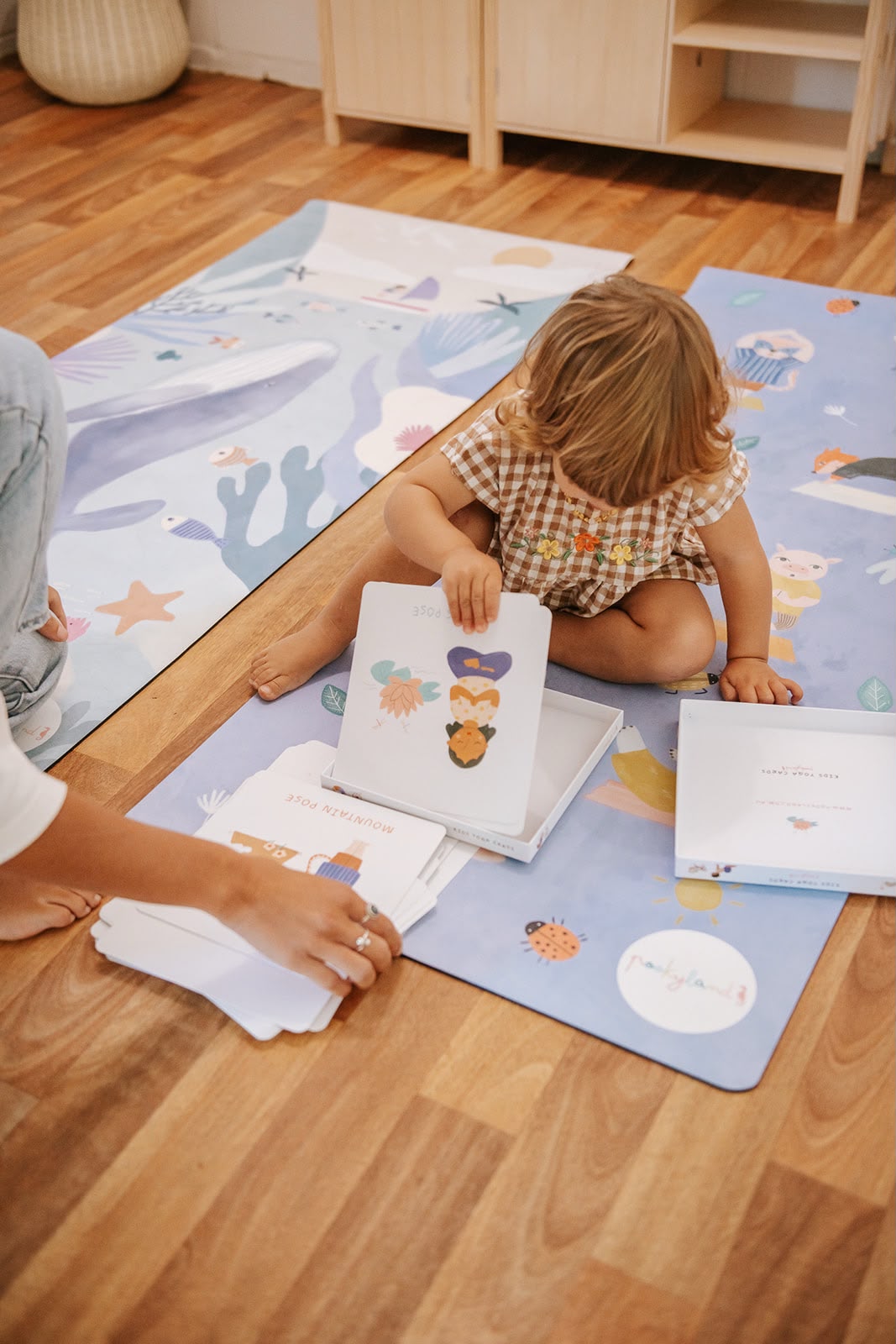 Little Yogis Bundle (Mat + cards + wall chart)