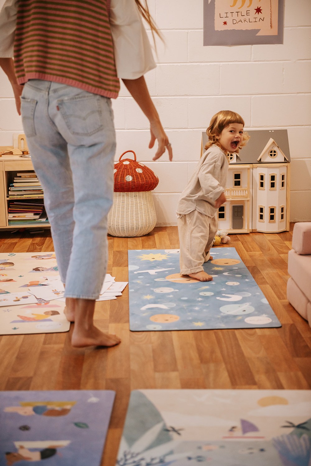 Cosmic Journey Kids Yoga Mat