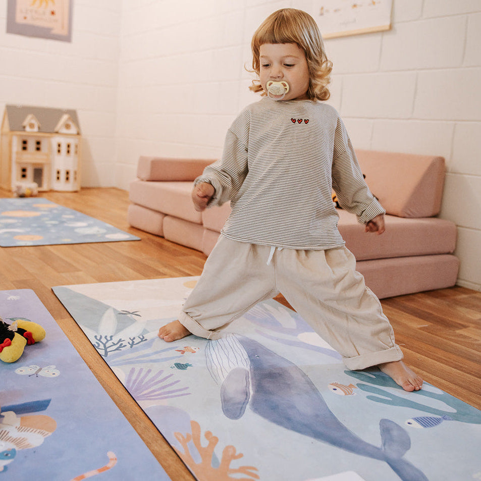 Ocean Explorer Kids Yoga Mat