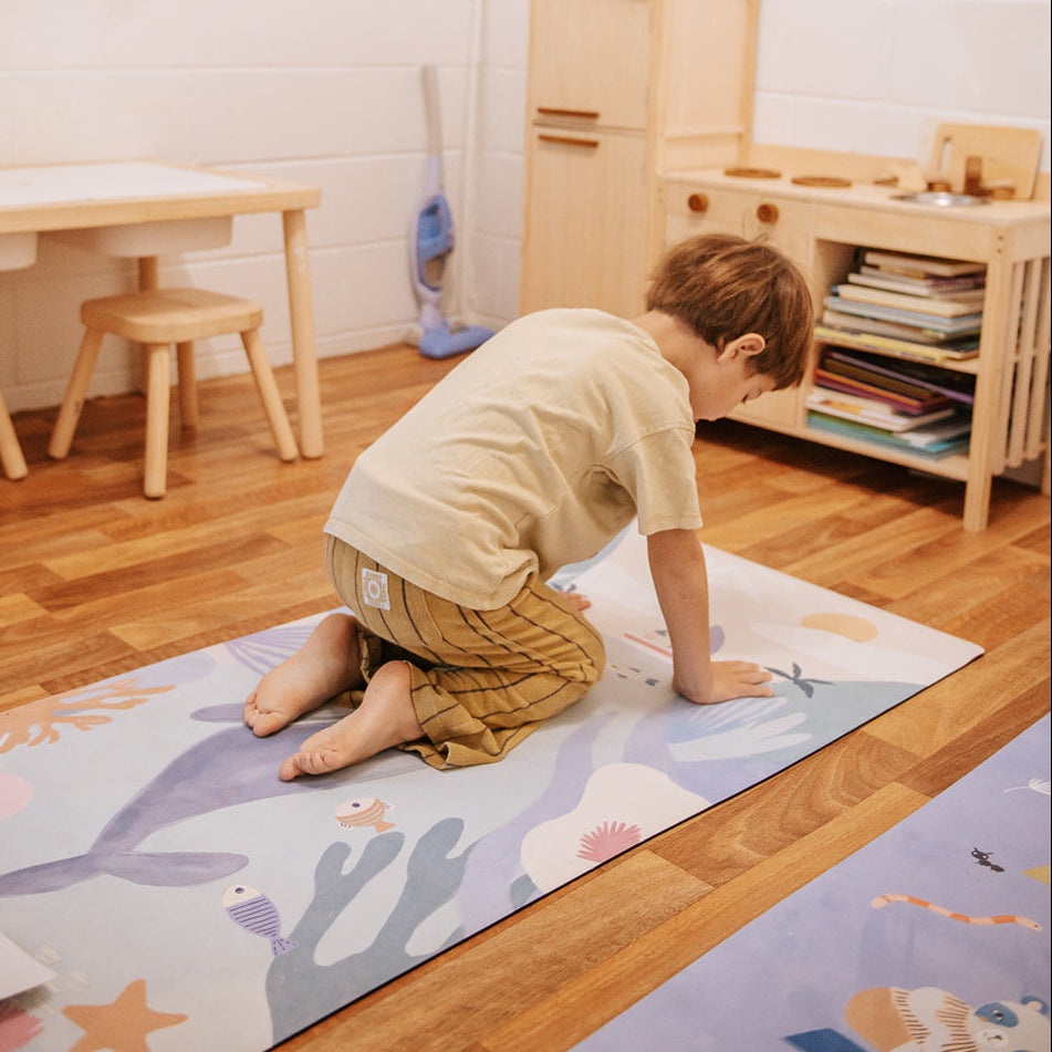 Ocean Explorer Kids Yoga Mat