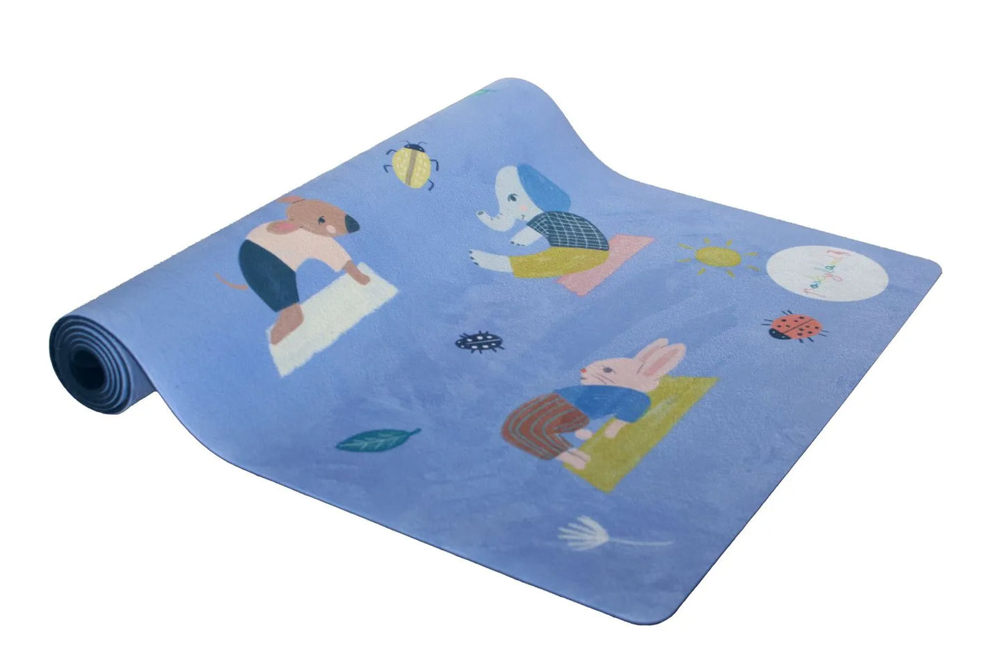 Pookyland Animal Adventure Kids Yoga Mat