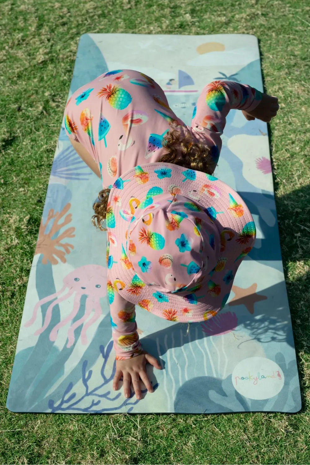 Pookyland Ocean Explorer Kids Yoga Mat