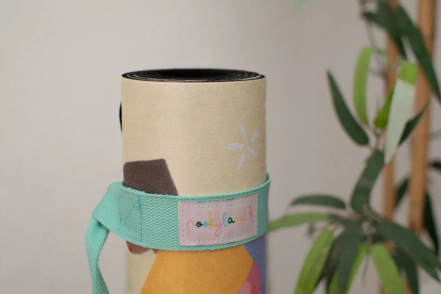 Pookyland Rainbow Poses Kids Yoga Mat
