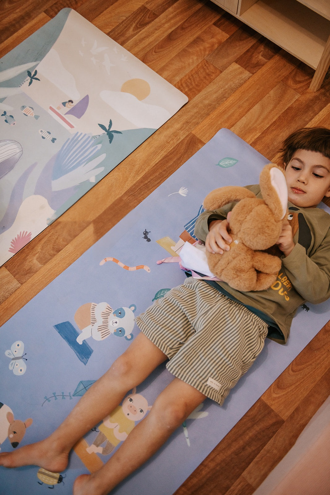Animal Poses Kids Yoga Mat