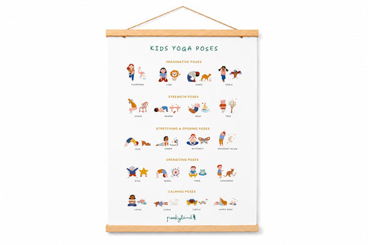 Little Yogis Wall Chart