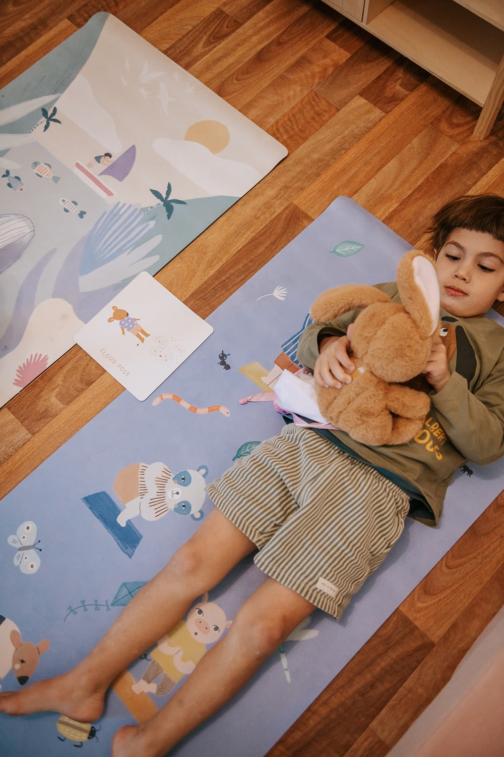 Animal Poses Kids Yoga Mat