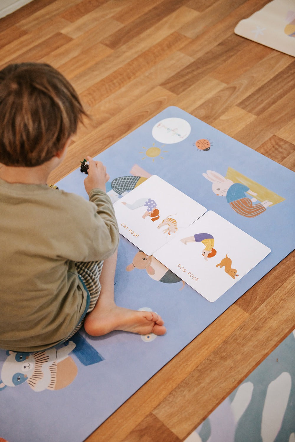 Animal Poses Kids Yoga Mat