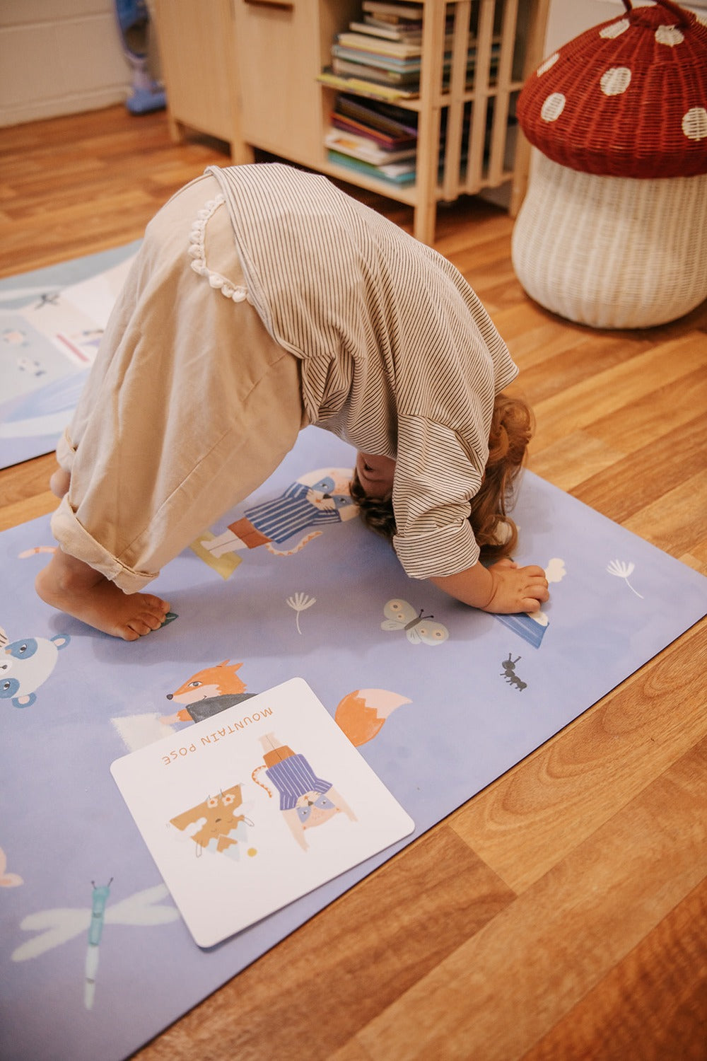 Animal Poses Kids Yoga Mat