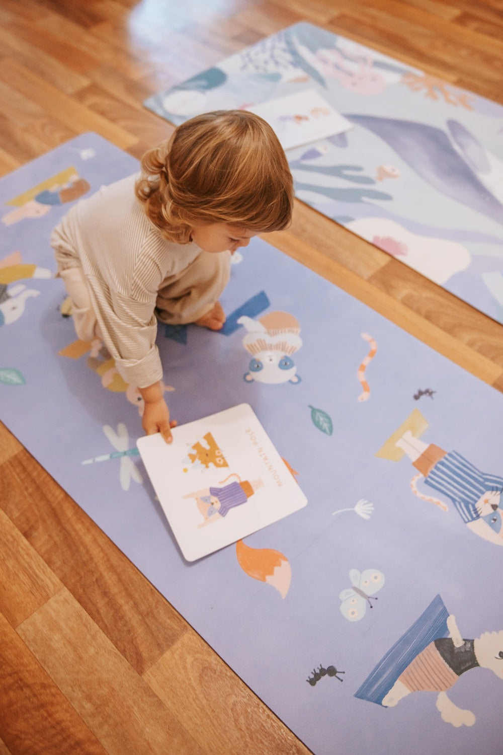 Animal Poses Kids Yoga Mat